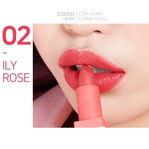 //LUXUBU// Son thỏi lì Hàn Quốc Keep in Touch Mood Crush năng động trẻ trung / COCOLAND | BigBuy360 - bigbuy360.vn