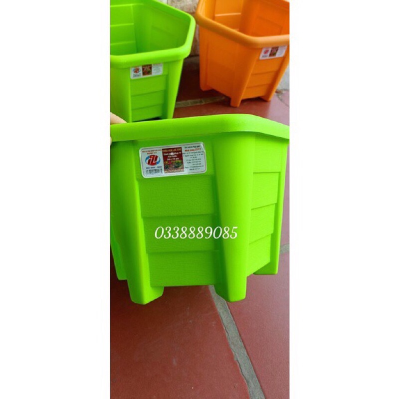 Chậu nhựa hoa Lục giác - hàng chính hãng Z111, hàng đẹp và cứng