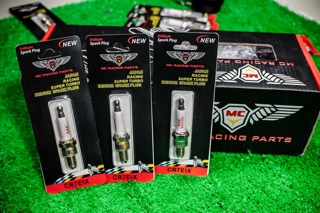 bugi xe máy 3 chấu chính hãng MC
