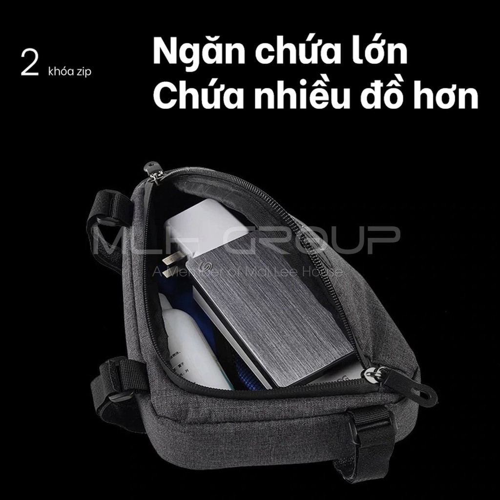 Túi Tam Giác Treo Sườn Xe Đạp Chống Nước Treo Khung Xe Đa Năng Chứa Đồ Cá Nhân MLH