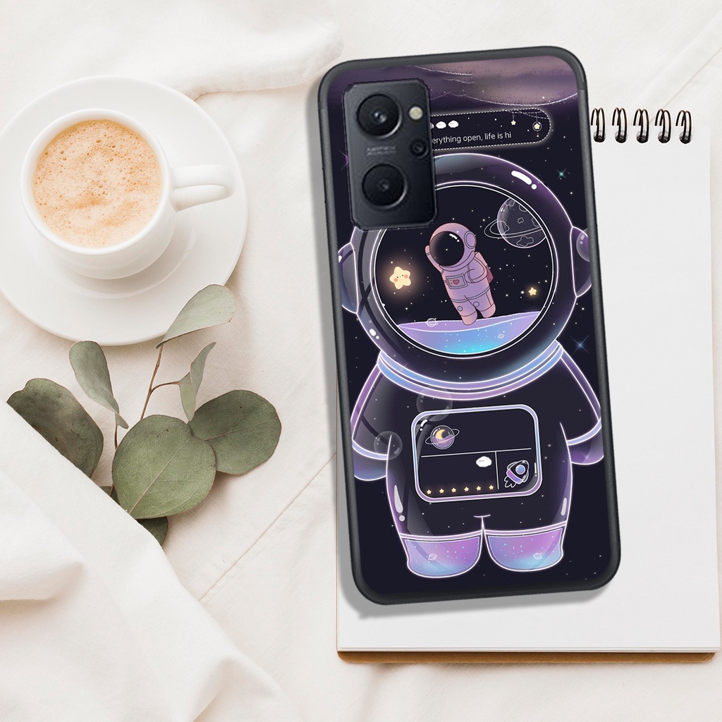 ỐP LƯNG OPPO RENO 7  - RENO 7Z , IN HÌNH PHI HÀNH GIA CHIBI BAO CHẤT