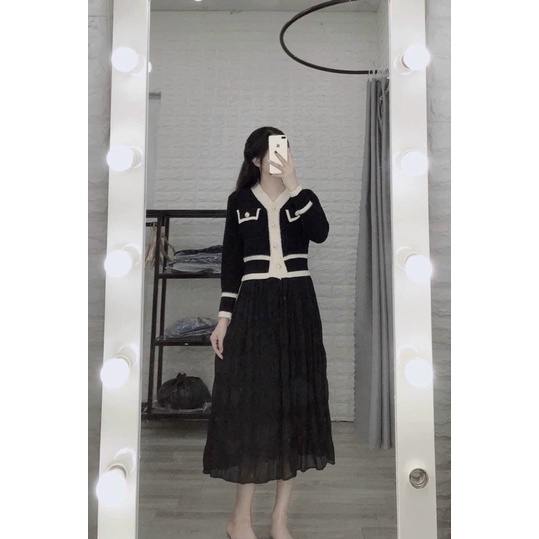 BÁN SỈ ÁO LEN CADIGAN GẠO CÚC NGỌC 2 MÀU CHO NỮ | BigBuy360 - bigbuy360.vn