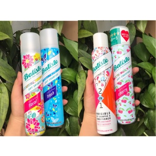 DẦU GỘI KHÔ BATISTE 2 in 1