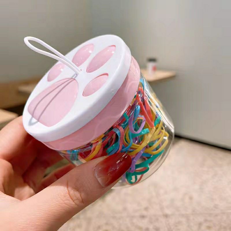 Nịt chun buộc tóc cho bé 1 hộp nhiều màu