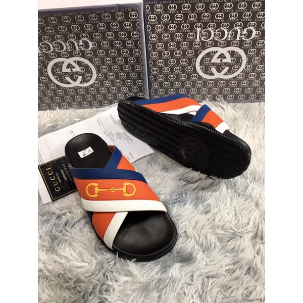 🔥FREE SHIP🔥Dép quai chéo GC - Dép Nam GC - Dép GC Fullbox Bill hàng cao cấp có sẵn !!