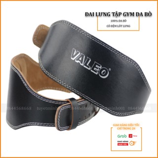 Đai Lưng Cứng Tập GYM Da Bò Chính Hãng Có Đệm Hỗ Trợ Squat Tập Chân Mông Cao Câp