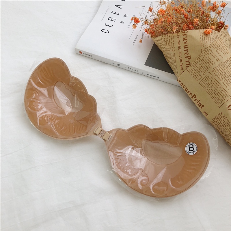 Áo ngực silicone Aoweinisi không dây dán nâng ngực vô hình phong cách gợi cảm cho nữ