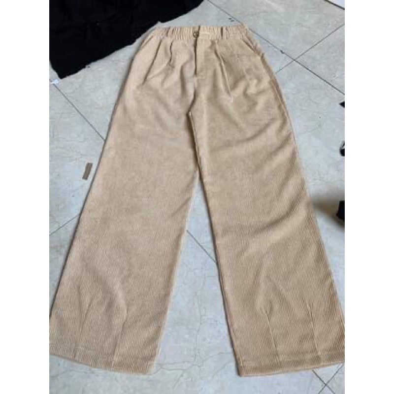 quần nhung ống xuông chất siêu đỉnh | BigBuy360 - bigbuy360.vn