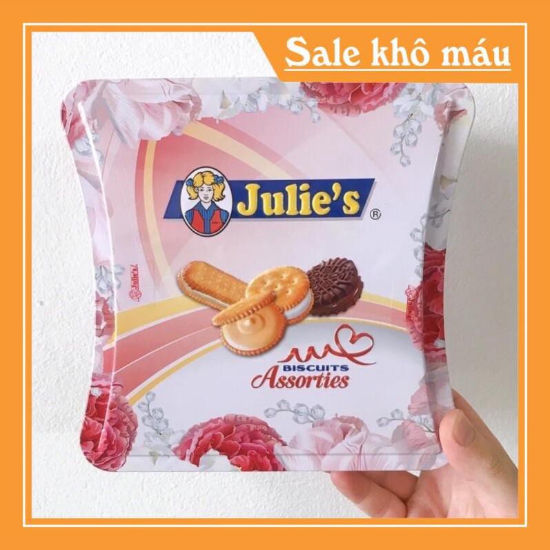 [ XSale sôc  ] Bánh Quy Bơ Tổng Hợp Julie's Malaysia 204g