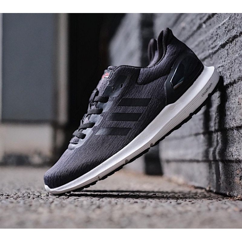 Giày Thể Thao Adidas Cosmic Màu Xám Đen Thời Trang Năng Động Cho Nam Nữ