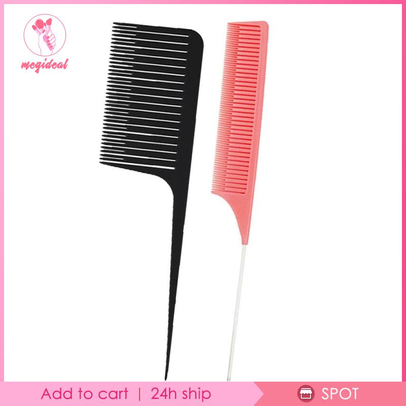 Set 2 Lược Lá Nhôm Dùng Tạo Kiểu Tóc Highlight Dành Cho Salon