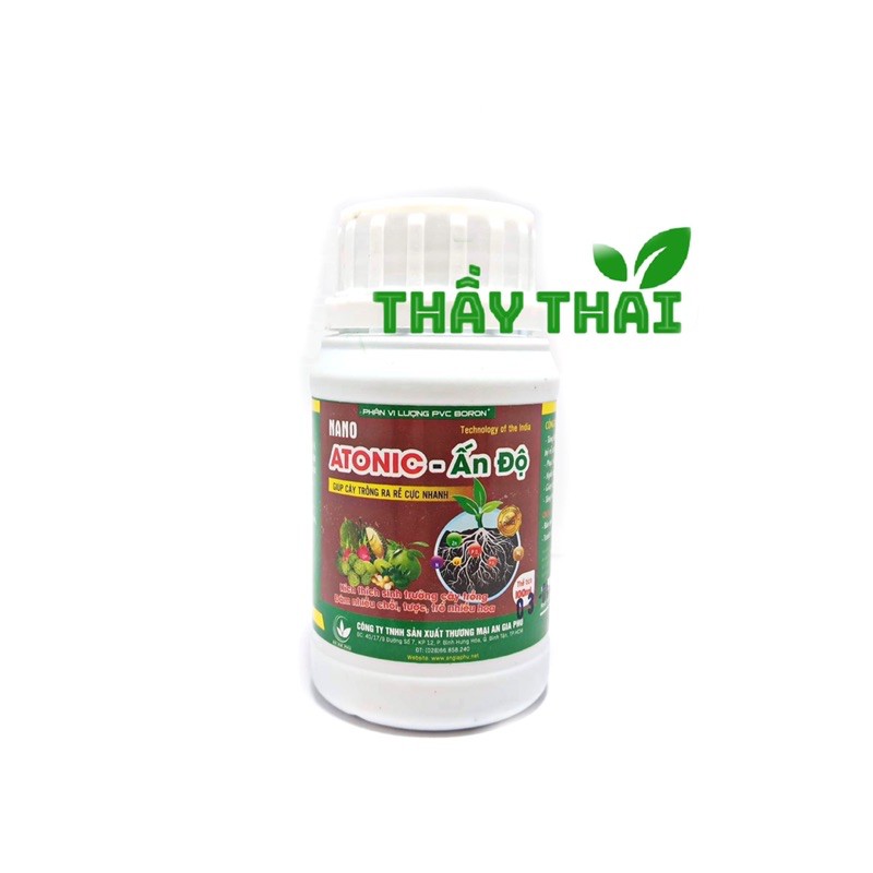 10 chai Atonik chai 100ml [GIÁ SỈ] Thuốc kích thích sinh trưởng-Ra rễ - nãy mầm - ra hoa --Atonic Ấn Độ 100ml