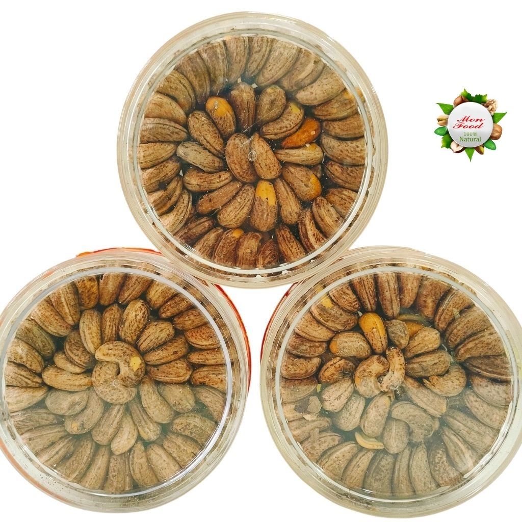 Hạt Điều Rang Muôi Bình Phước Loại 1, Hạt Điều Rang Củi 100% Xuất Khẩu Nguyên Lụa Đóng Hộp, ToFood86