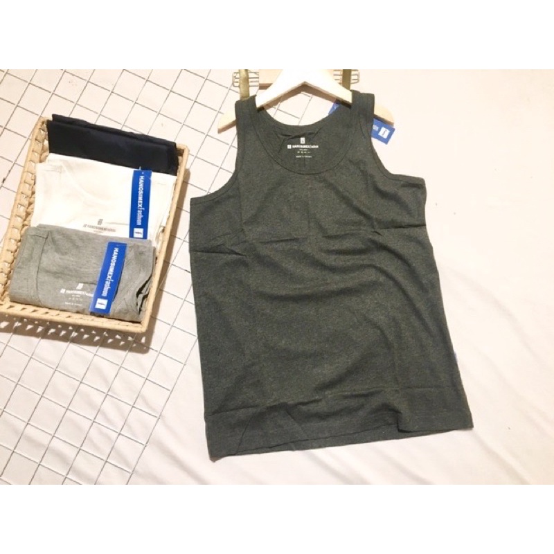 Áo 3 Lỗ Nam Hanosimex - 100% Cotton - Dáng Rộng