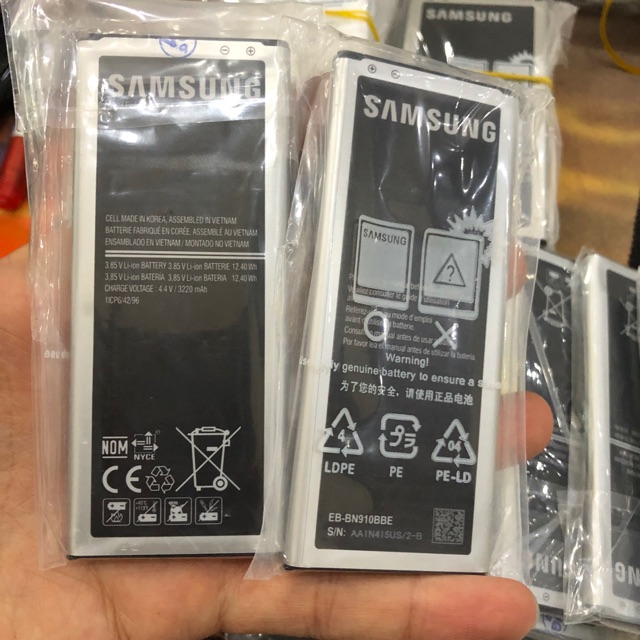 Pin samsung note 4, note 5 zin chính hãng, đồ kỹ thuật mobile