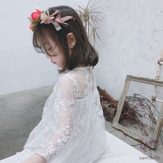 Đầm Ren Công Chúa Dễ Thương Cho Bé Gái