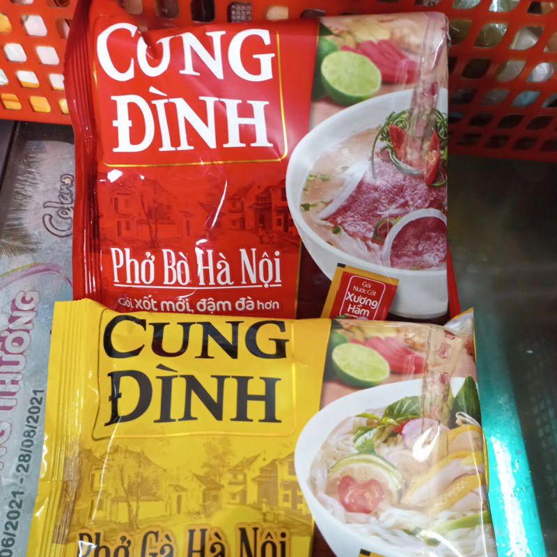 Phở bò, phở gà Cung Đình