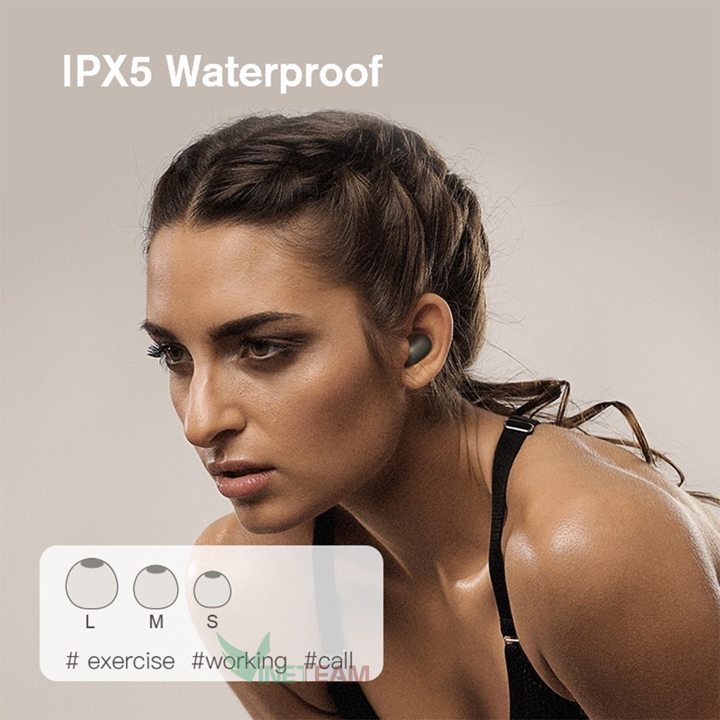 Tai Nghe Haylou Bluetooth Không Dây X2000 TWS GT1 XM2000 TWS Chống Thấm Nước IPX5 -dc3813