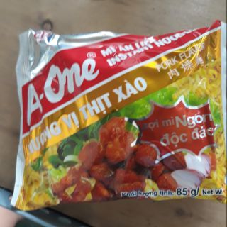 Combo 5 gói Mì Aone hương vị thịt xào 85g