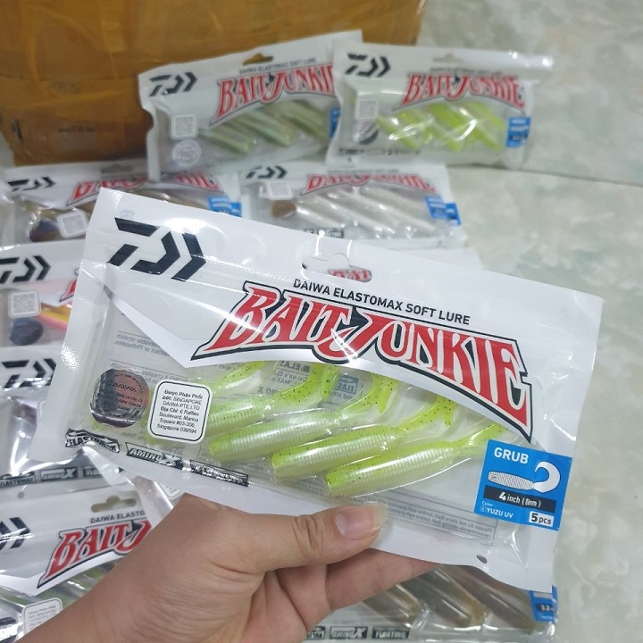 Mồi Mềm Câu Cá Bait Junkie Minnow Daiwa