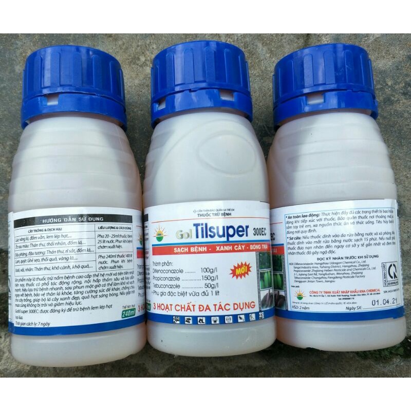 Thuốc trừ nấm bệnh vi khuẩn Tilsuper 300EC - 240ml