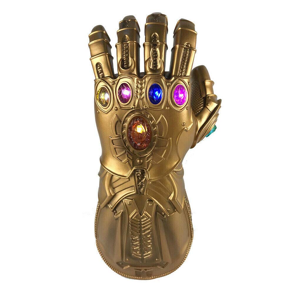 LED Thanos Gloves Infinity Gauntlet Light Avengers 4 Glove Toys For Kids Gift