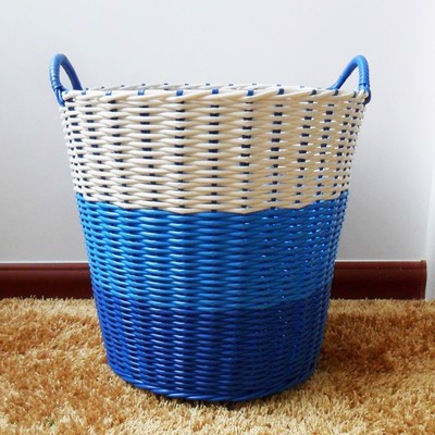 Giỏ đựng đồ giặt Homestar đan sợi nhựa size lớn