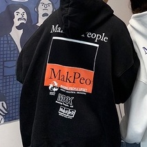 Áo Hoodie Tay Dài Form Rộng Dễ Phối Đồ