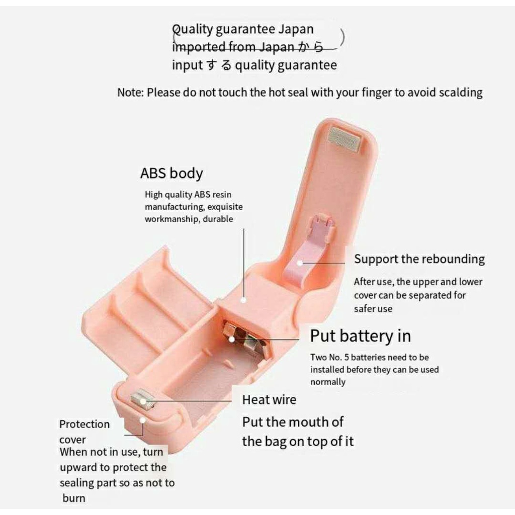 Máy Hàn Miệng Túi Nhựa Mini