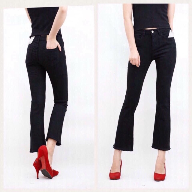 Quần ống vẩy zara