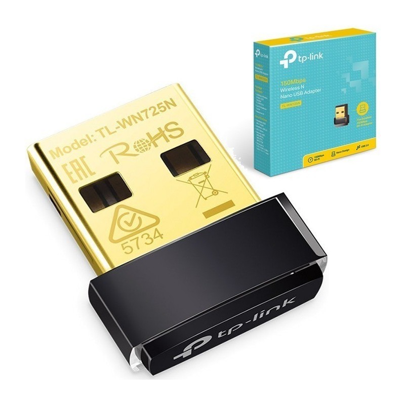 Card mạng TP-Link Wireless TL-WN725N USB chuẩn N 150Mb - Bảo hành chính hãng 24 tháng
