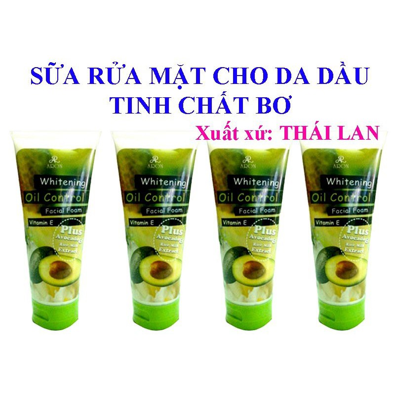 Sữa Rửa Mặt Tinh Chất Bơ Thái Lan