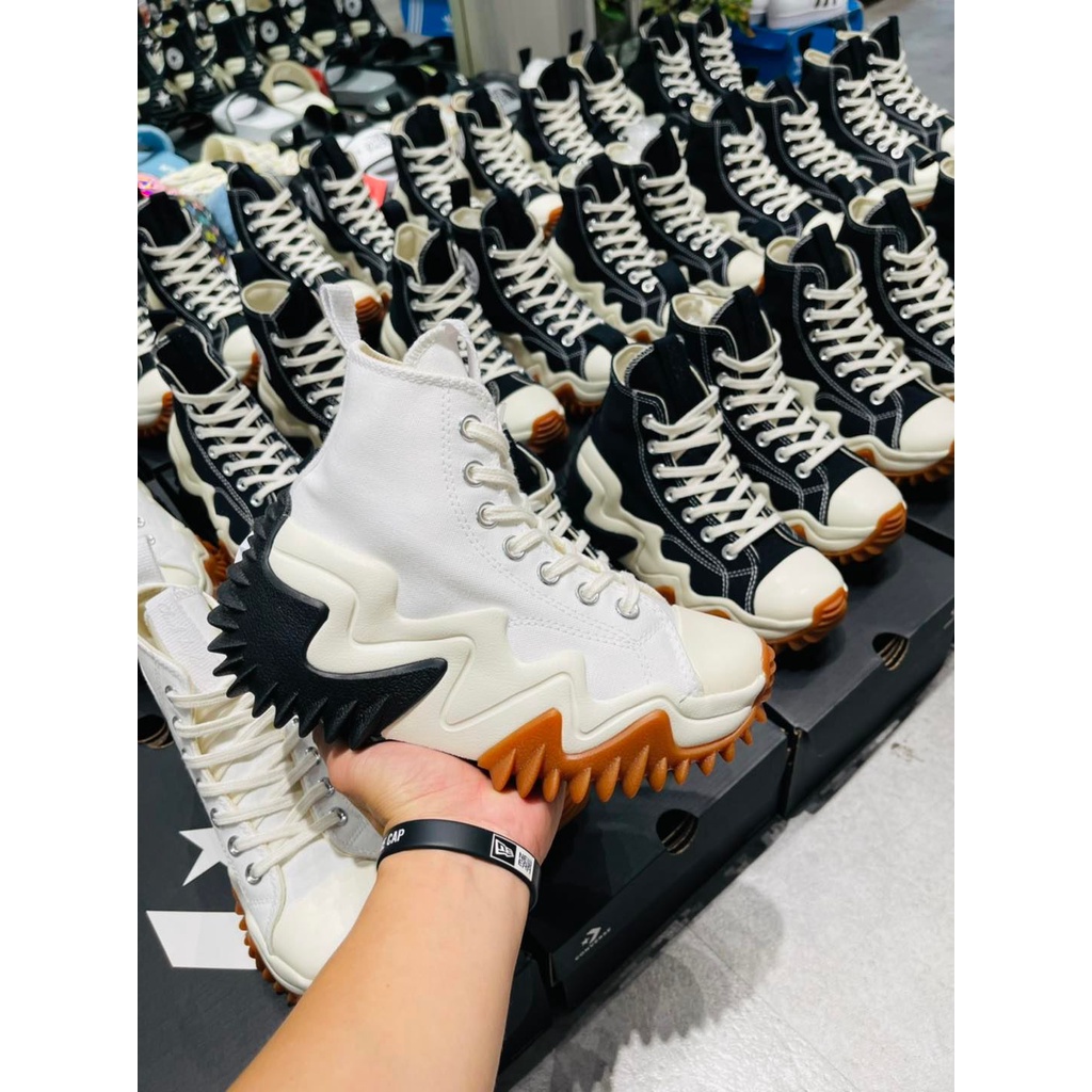 GIÀY C.ONVERSE RUN STAR MOTION BLACK/ WHITE