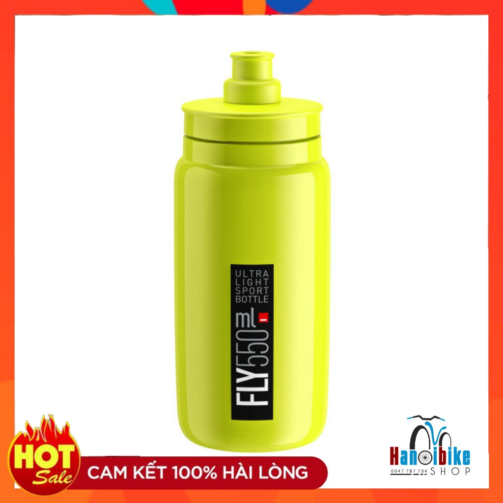 Bình nước thể thao gắn xe đạp Elite 550ml 2021