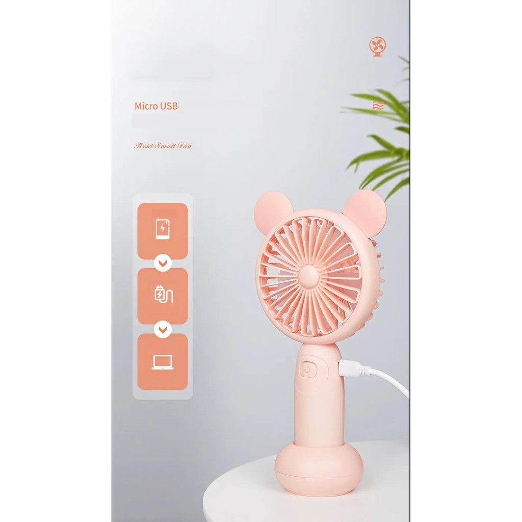 Quạt cầm tay mini Remax Ruchun Series F41, tiện dụng phù hợp với đi chơi, du lịch | BigBuy360 - bigbuy360.vn