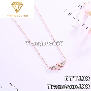 Dây chuyền titan cánh thiên thần DTT138