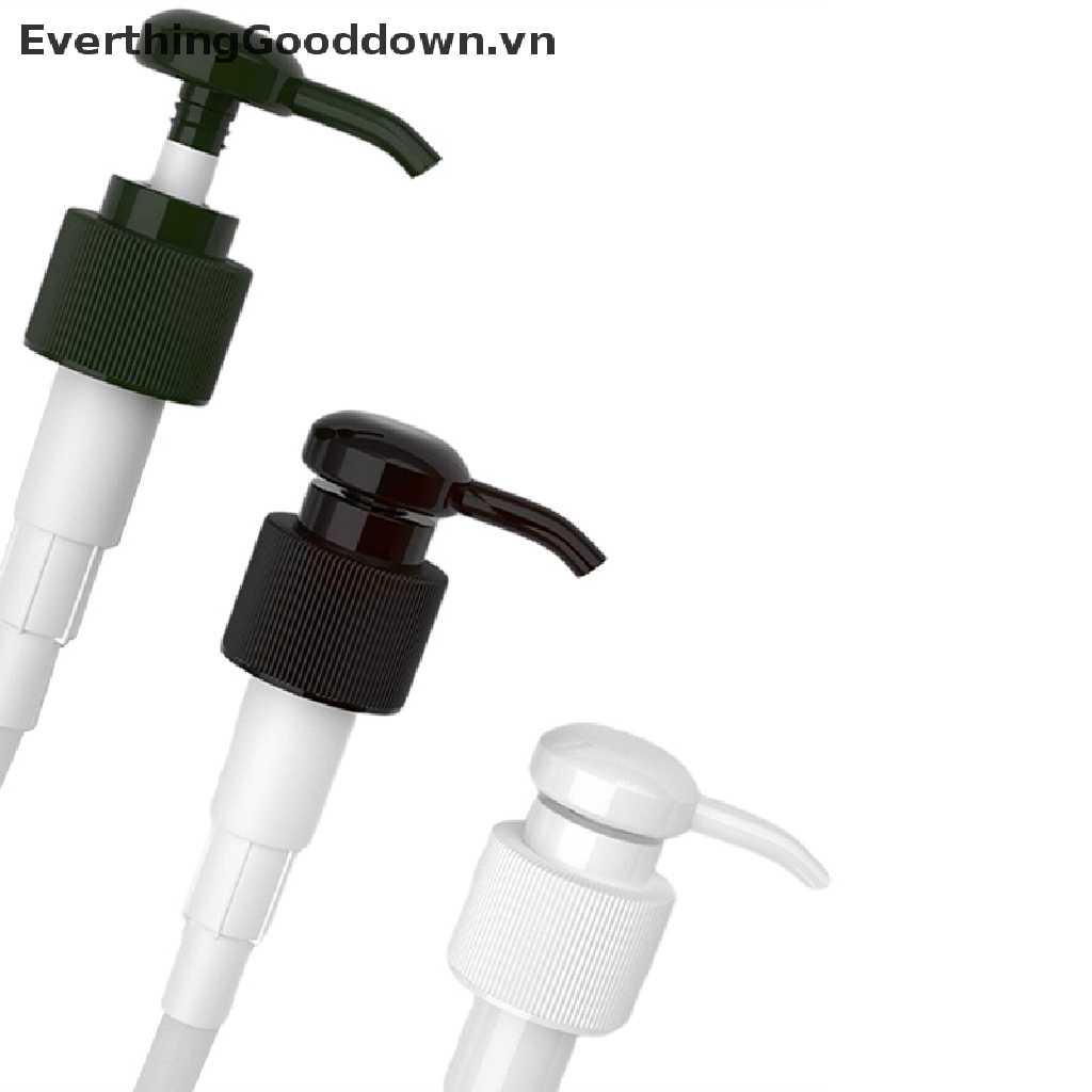 Everthinggooddown Chai Nhựa Rỗng Trong Suốt Đựng Dầu Gội Đầu