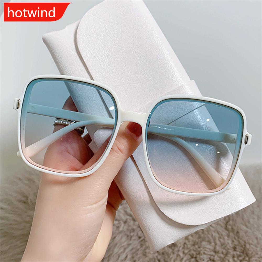 Kính Mát Gọng Vuông Chống Tia UV Phong Cách Retro Thời Trang Cho Nữ N6O6