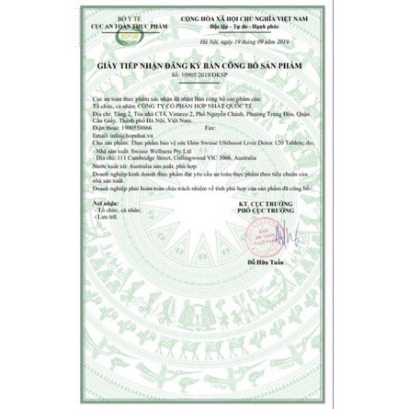 Viên Uống Bổ Gan &amp; Thải Độc Gan Swisse Liver Detox 60 - Hàng Úc Chính Hãng - Wincy Mart