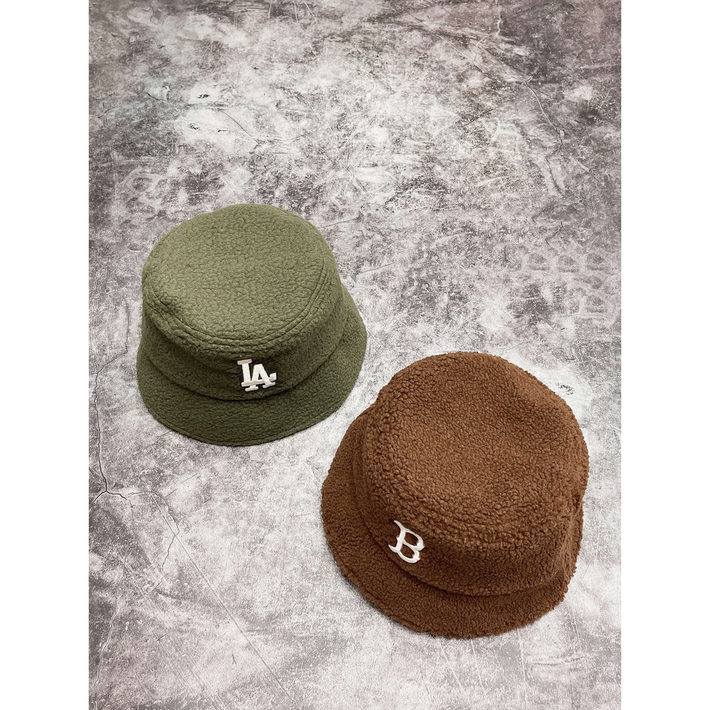 Nón Vành Thời Trang Fleece Bucket Hat Full Color N60