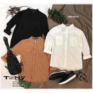 Sơ mi nam cổ tàu trinhhip1204