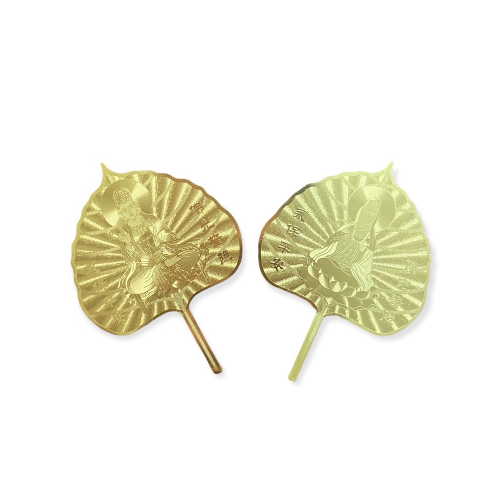 Lá bồ đề tài lộc - Bình an - May mắn mã TD20