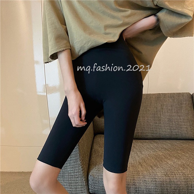 Quần legging nữ lửng cạp cao nâng mông bigsize cao cấp có túi MQ Fashion LG01 | BigBuy360 - bigbuy360.vn