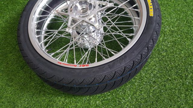 Bánh căm sonic đùm mạ crom kèm lòng cnc niềng nhôm thái full vỏ ruột maxxis trước sau lắp như zin cho sonic 150 msp 0118