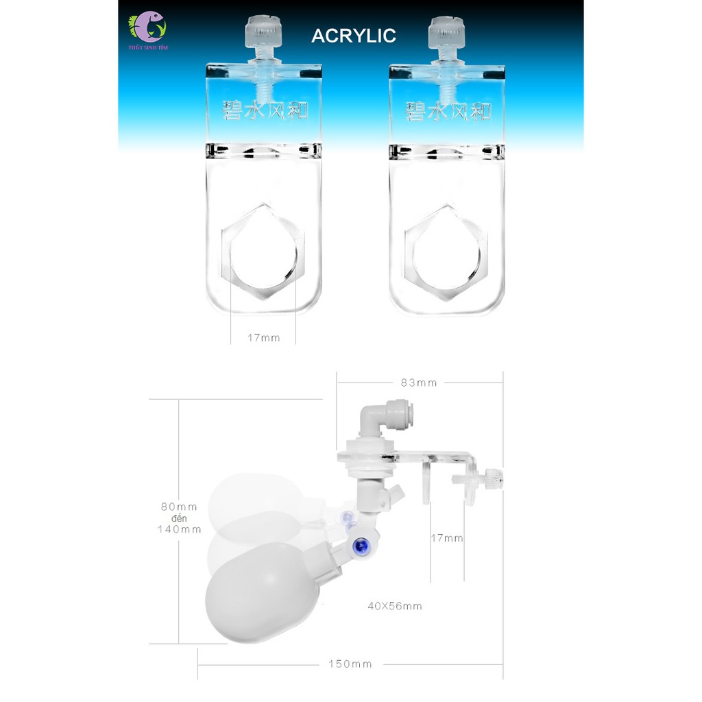 Phao Châm Nước Tự Động UFO