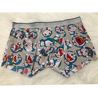 Quần sịp đùi nam thun lạnh [hoạ tiết doraemon]