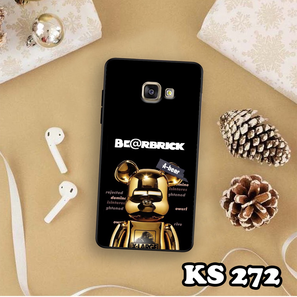 Ốp lưng Samsung A7 2017 - Samsung A5 2017 - Samsung A3 2017 - Ốp in hình Gấu B.Ŗİ.ÇK - Lưng nhám viền TPU cao cấp