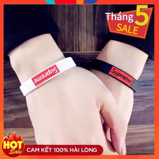 [Giảm giá shock] [GIÁ SỈ] QUÀ TẶNG VÒNG TAY CẶP ĐÔI SUPREME SIÊU ĐẸP