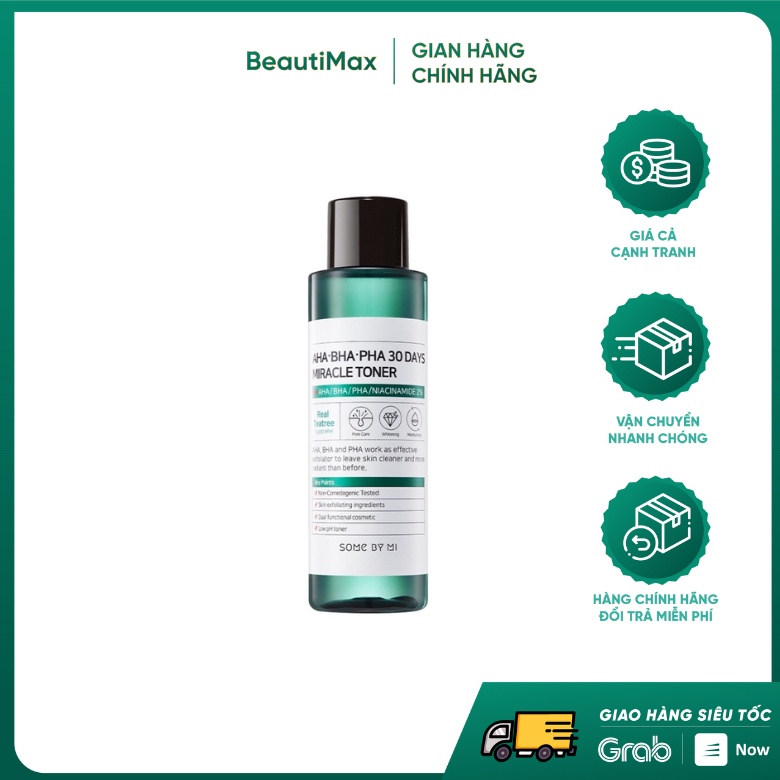 Nước Hoa Hồng Some By Mi AHABHAPHA 30 Days Miracle Toner 150ml