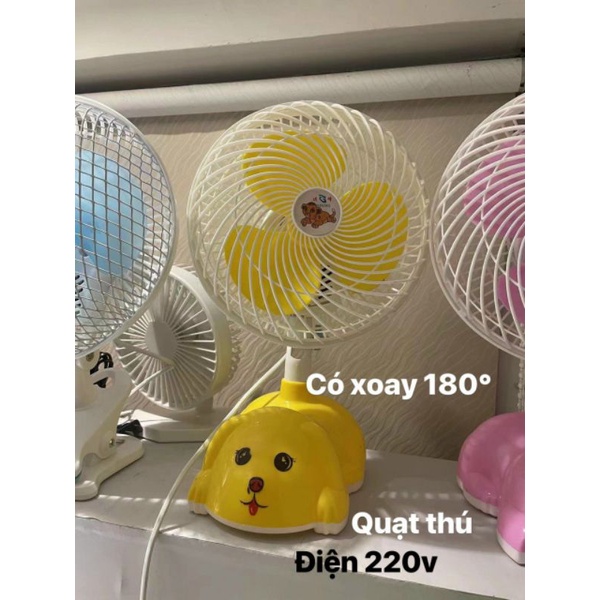 Quạt thú để bàn mẫu dễ thương❤🥰